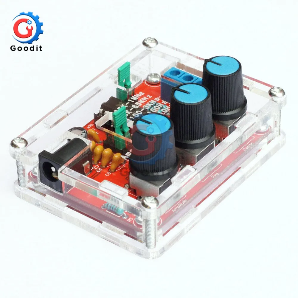 1 Гц МГц XR2206 функциональный генератор сигналов DIY Kit синус/треугольник/квадратный