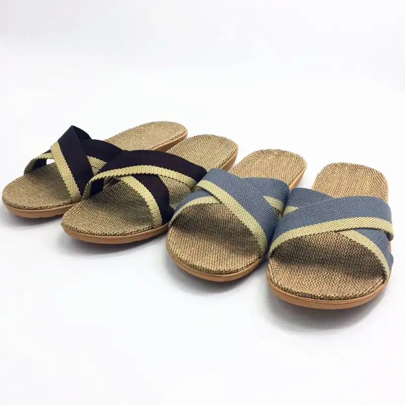 woven house slippers