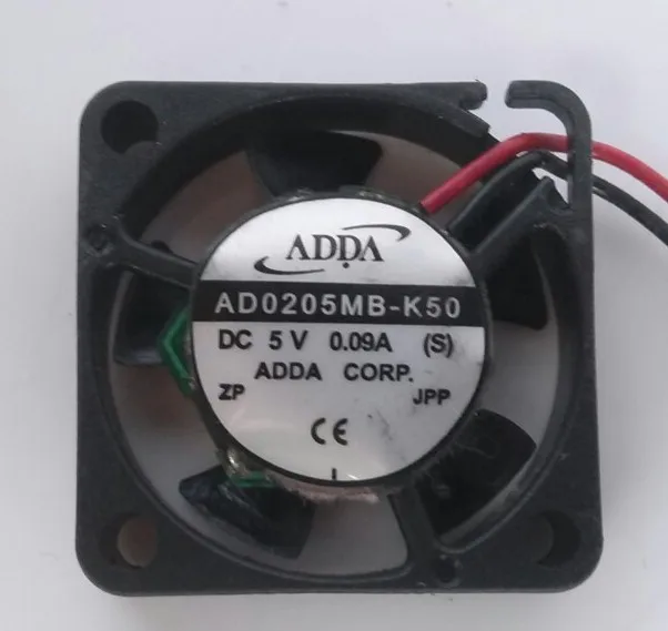 Новый ADDA AD0205MB-K50 2507 2 5 см ультра-тонкий тишина 5V три четверти 0 7 вентилятор