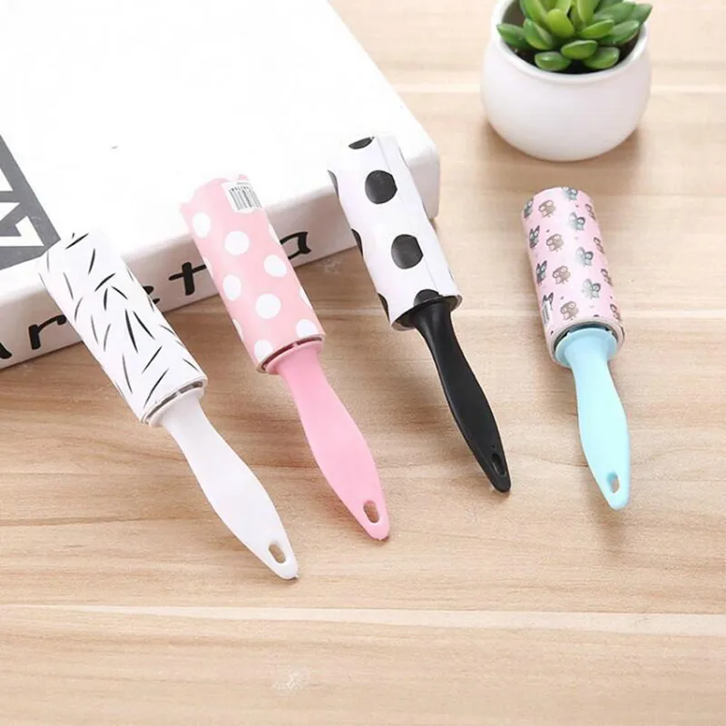 

Lint Roller Reusable Washable Lint Roller Sticky Silicone Dust Wiper Pet Hair Remover Cleaning Brush Tools for Pet Cloth
