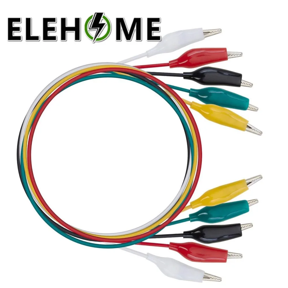 

Test Lead Set with Alligator Clips Alligator Lead Set Double-ended Alligator Clips Test Lead Jumper Wire XF30