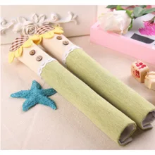 Хлопковые дверные ручки крышки холодильник чехол для дверной ручки практичный двухдверный холодильник защитные перчатки Инструменты для дома высокое качество