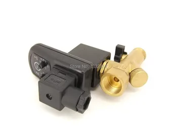 

Free Shipping High Quality 1/2'' Compressor Auto Condensate Drain Digital Timer Valve Solenoid AC220V Model EDV-15T EDV Timer
