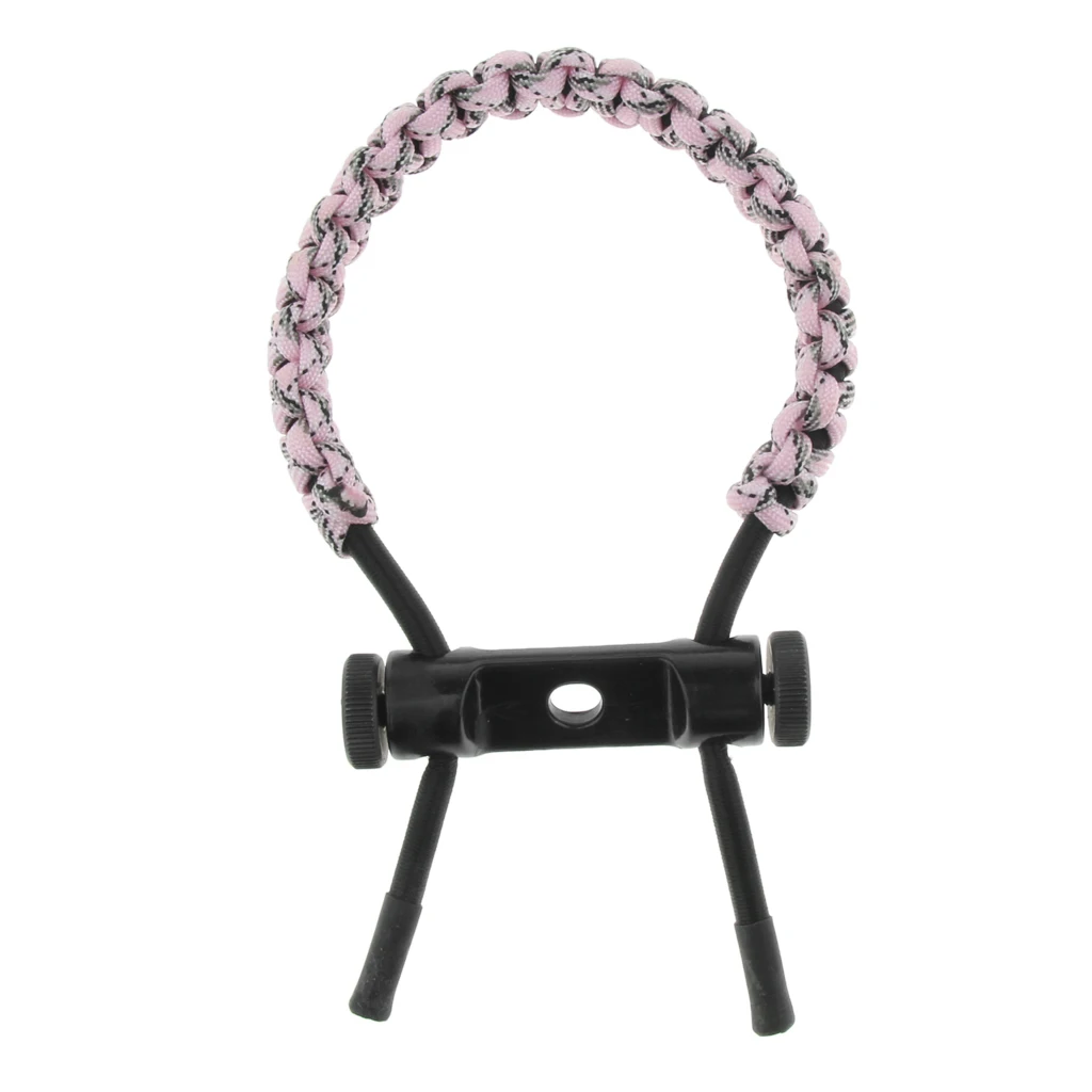 Bow Archery Wrist Sling Paracord Cord Survival Hunting Shooting Wrist Strap Compound Bow Wrist Sling Archery Wrist Sling