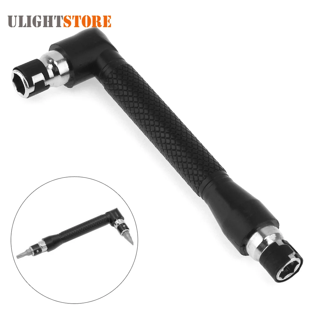 

L-shape Mini Double Head Socket Wrench Spanner Repair Kit Utility Hand Tool for Routine Screwdriver Bits