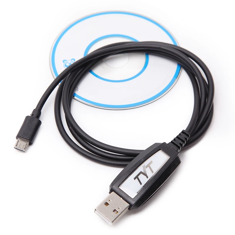 

100% Original program cable for TH-9800 TH-7800 TH-8600 Car Mobile Radio With USB Driver CD Data cable for car walkies talkie