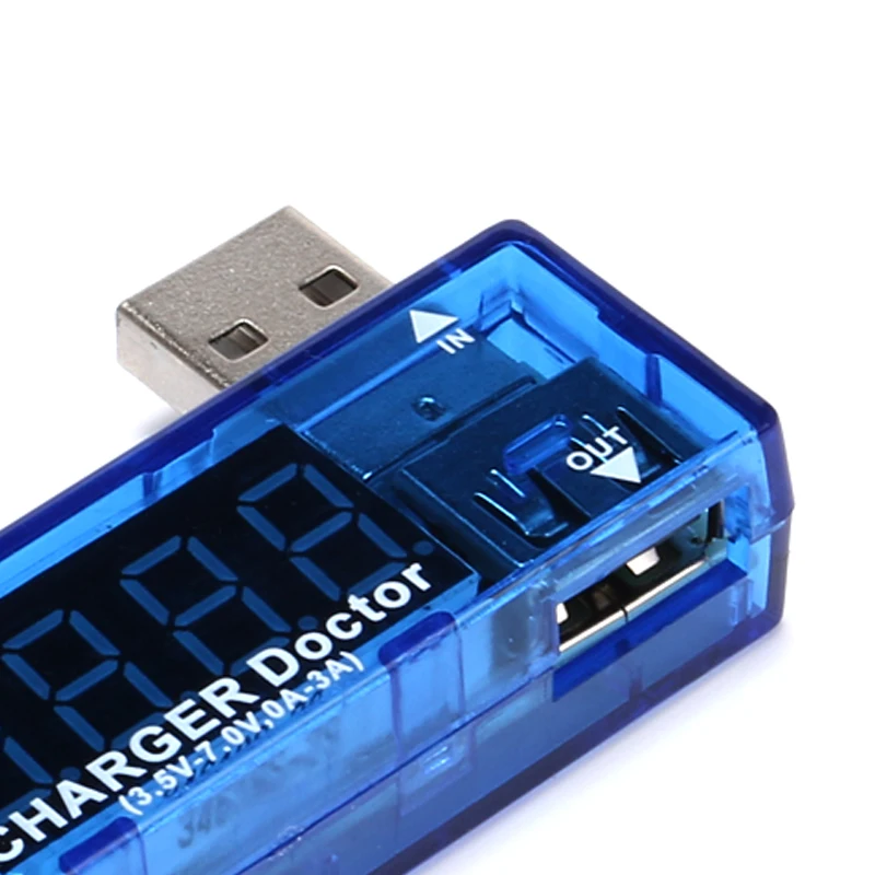Умная электроника цифровой USB тестер напряжения для мобильных устройств зарядка