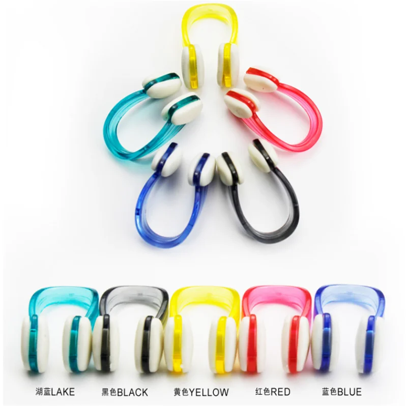 Soft Silicone Swimming Nose Clips Earplugs Gear with a case box Set Pool Accessories Water Sports