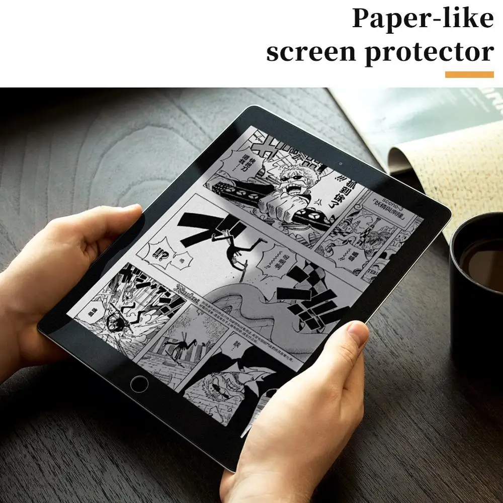 GOOYIYO- Paper Like Screen Film For iPad Mini 2 3 4 5 Soft Matte Anti Glare Painting Writing Film For iPad Air Pro 9.7 11 12.9