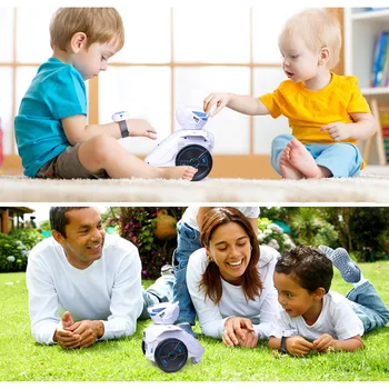 

Besegad Funny Cute USB Powered Watch Gravity Sencing Remote Control RC Robot Toy for Children Birthday Christmas Festival Gift