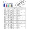 500PCS/pack ring crimp insulation terminal RV5.5-3.5 RV5.5-4 RV5.5-5 RV5.5-6 RV5.5-8 10 12 for 4-6mm2 wire cable connector ► Photo 2/6