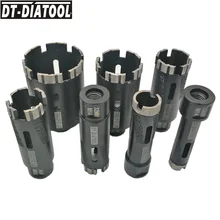 DT-DIATOOL 1pc Laser Welded Turbo segments Dry Diamond Hole Saw Dry Drilling Core Bits M14 Thread for hard granite marble DT-DIATOOL 1pc Laser Welded Turbo segments Dry Diamond Hole Saw Dry Drilling Core Bits M14 Thread for hard granite marble