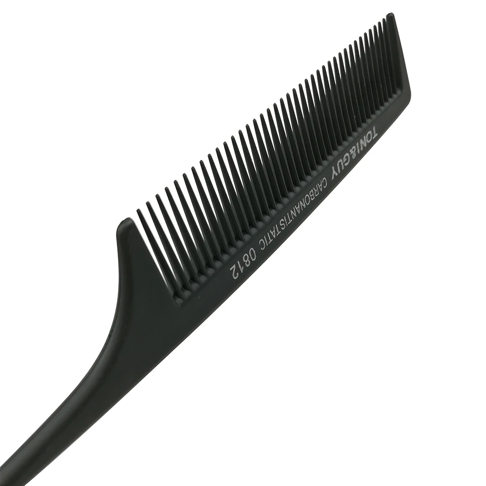 New Black Professional Salon Combs Set Stainless Steel Anti-static Carbon Heat Resistant Salon Hair Trimmer Brushes Styling Tool New Black Professional Salon Combs Set Stainless Steel Anti-static Carbon Heat Resistant Salon Hair Trimmer Brushes Styling Tool