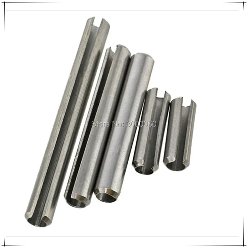 A2 Stainless Steel Slotted Spring Tension Pins Roll Pin DIN1481 M4 x 20-20 Pack 