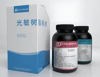 

1L Jenny 405nm UV Curing High Precision Liquid Printing Material Photosensitive UV Resin for 3d printer LCD 3D Printer Resin