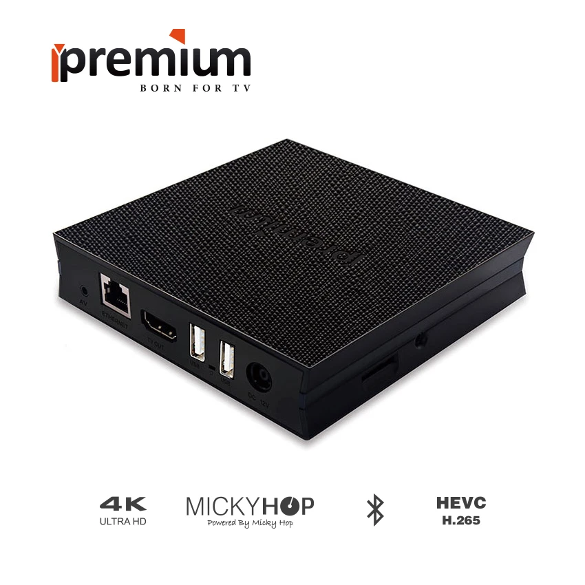 

2019 ipremium Ulive Pro Android TV Box 4K 2G DDR 8G Flash Set Top Box Stalker Iptv Box Media Player Wireless bluetooth TV Box