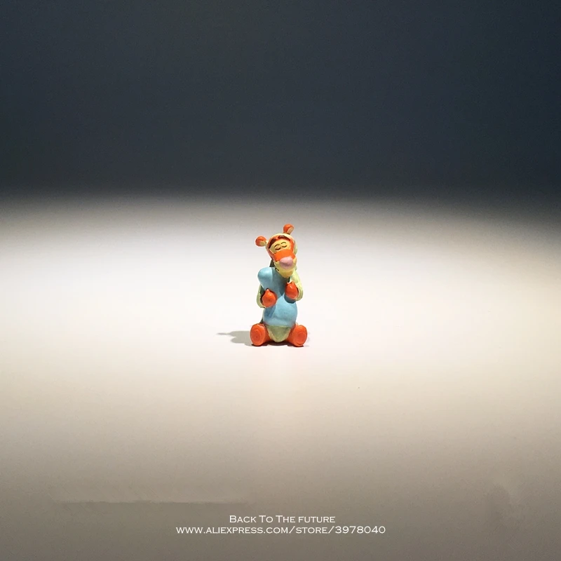 Disney Winnie the Pooh Tigger 2 5 см мини кукла фигурка аниме украшение коллекция игрушка