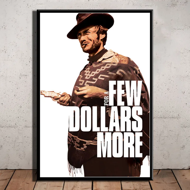 Clint Eastwood A Fistful of Dolls классические сериалы ковбойский фильм художественный постер картина домашний декор, плакаты и принты - Цвет: 0009