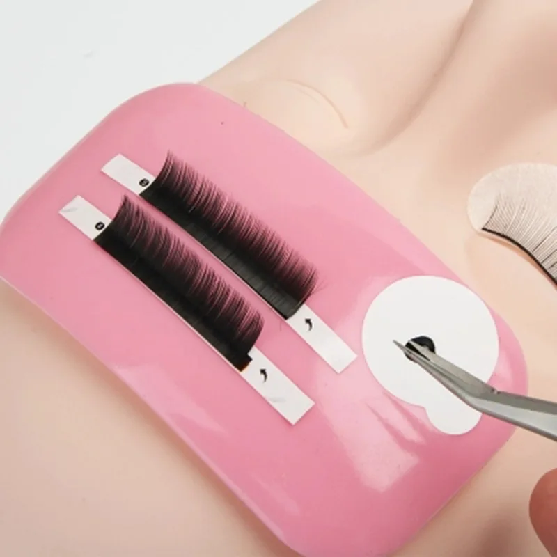

2018 NEW pink eyelash stand pad Thicker Silicone Pad Lash Stand Eyelash holder Eyelash Extension Tool
