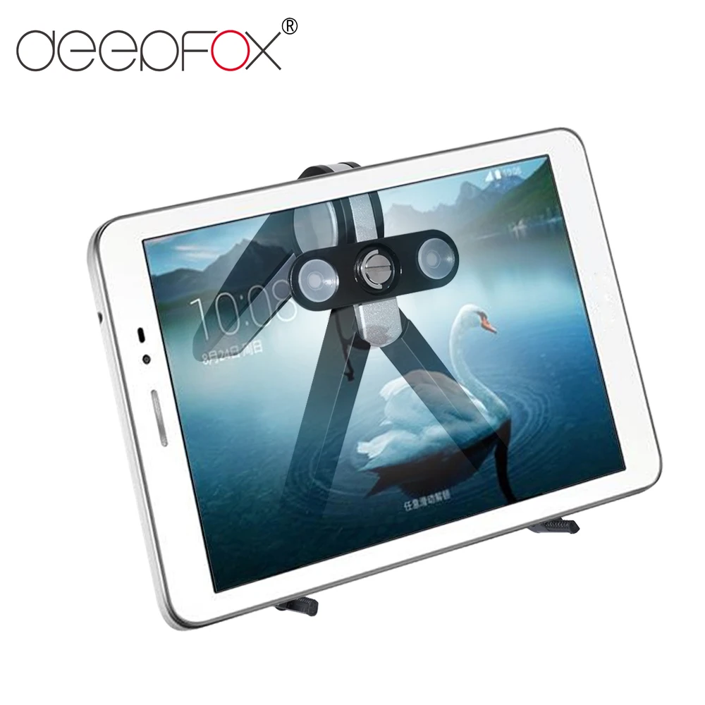 

DeepFox Universal Tablet PC Holder Foldable Adjustable Angle Desk Phone Holder Stand Flexible for Samsung iPad Tablet PC
