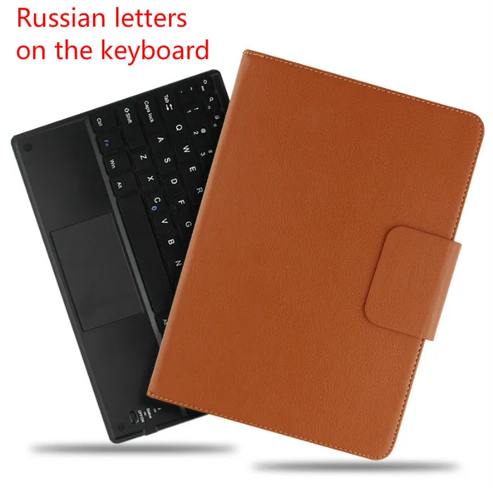 Russian letters Removabel Беспроводной Bluetooth клавиатура чехол для huawei MediaPad M5 Lite 10 BAH2-L09 BAH2-W19 DL-AL09 Стенд кожаный чехол Funda+ Защитная пленка+ ручка - Цвет: Russian letters