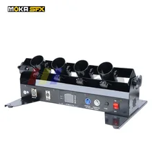 Четыре кадра стример конфетти пусковое устройство DMX конфетти дробилка свадебное конфетти пусковое устройство