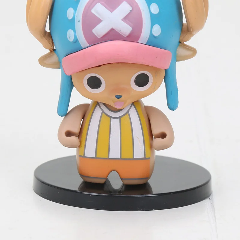 6 шт./компл. см аниме One Piece Луффи Санджи Зоро Чоппер пудинг ПВХ Фигурки