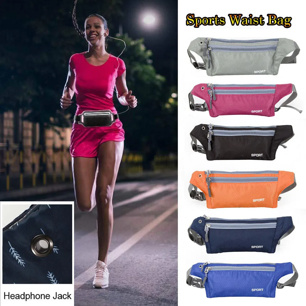 

Running Sport bag Outdoor Outdoor Travel Anti-water Pocket Running Bicycle Sports Cell Phone Waist Bag New bolsa Canta C0.9