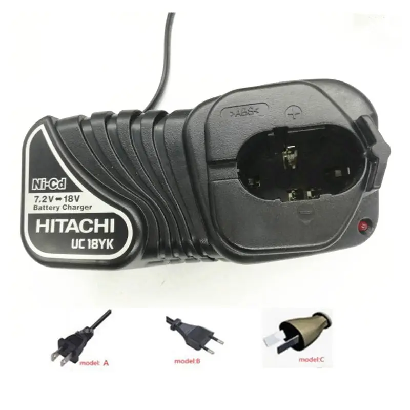 

220-240V Charger UC18YK for HITACHI 7.2V 9.6V 12V 14.4V 18V EB7 EB9 EB12 EB14 EB18 BCC9 BCC12 BCC14 BCC18