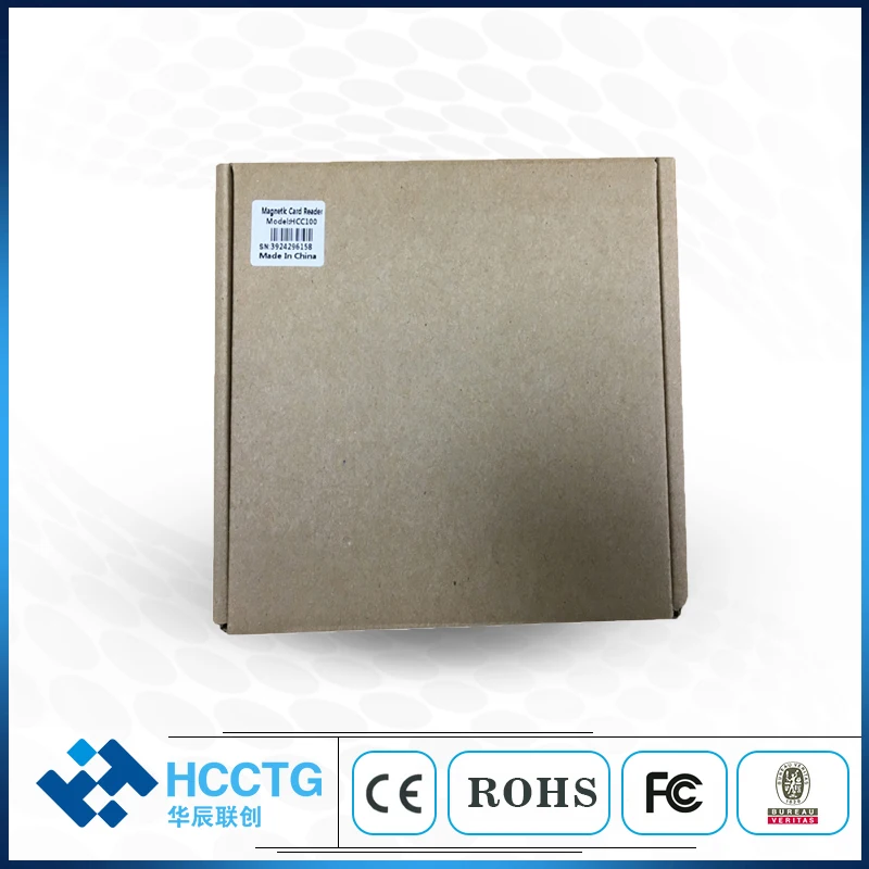 Дешевые USB считыватель карт MSR с магнитной полосой и IC карт/Писатель HCC100|chip card