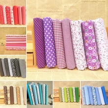 7 шт., 50 см* 50 см, хлопок, мелкий цветочный принт, хлопковая ткань для шитья, лоскутное шитье, ручная работа, сделай сам, Текстиль