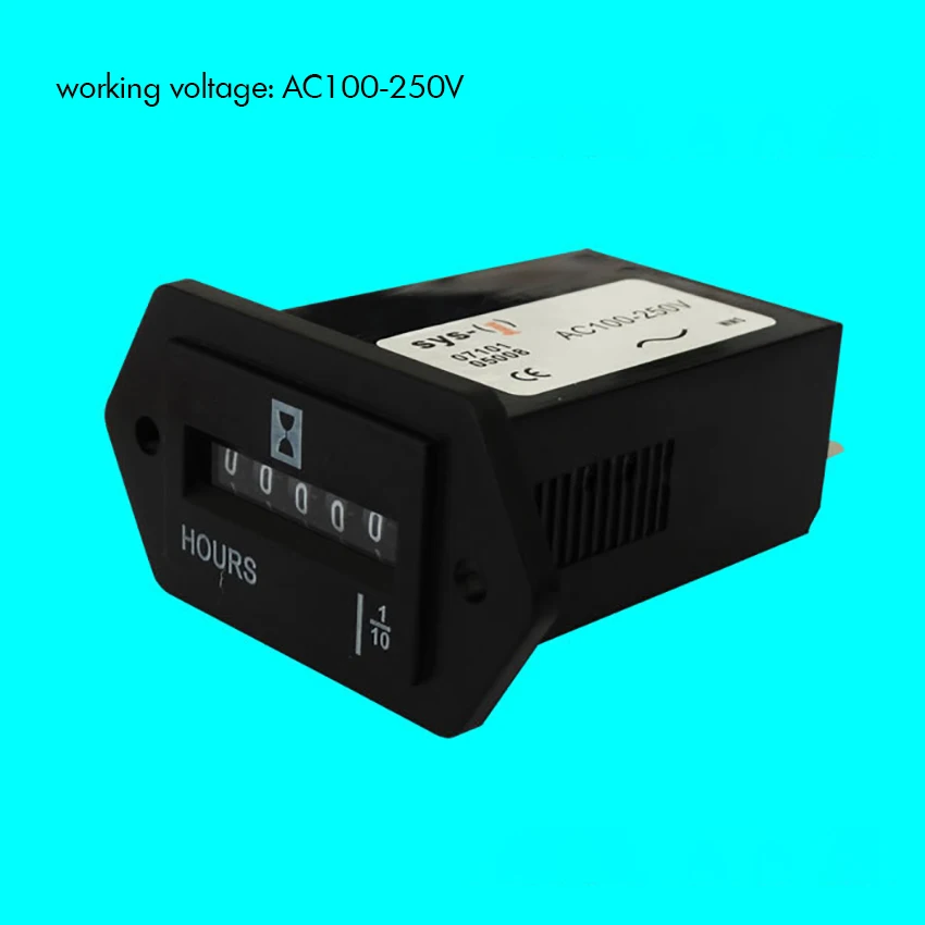 DC 10 80 V/AC 100 250V счетчик часов с цифровым ЖК дисплеем для лодки тракторный генератор