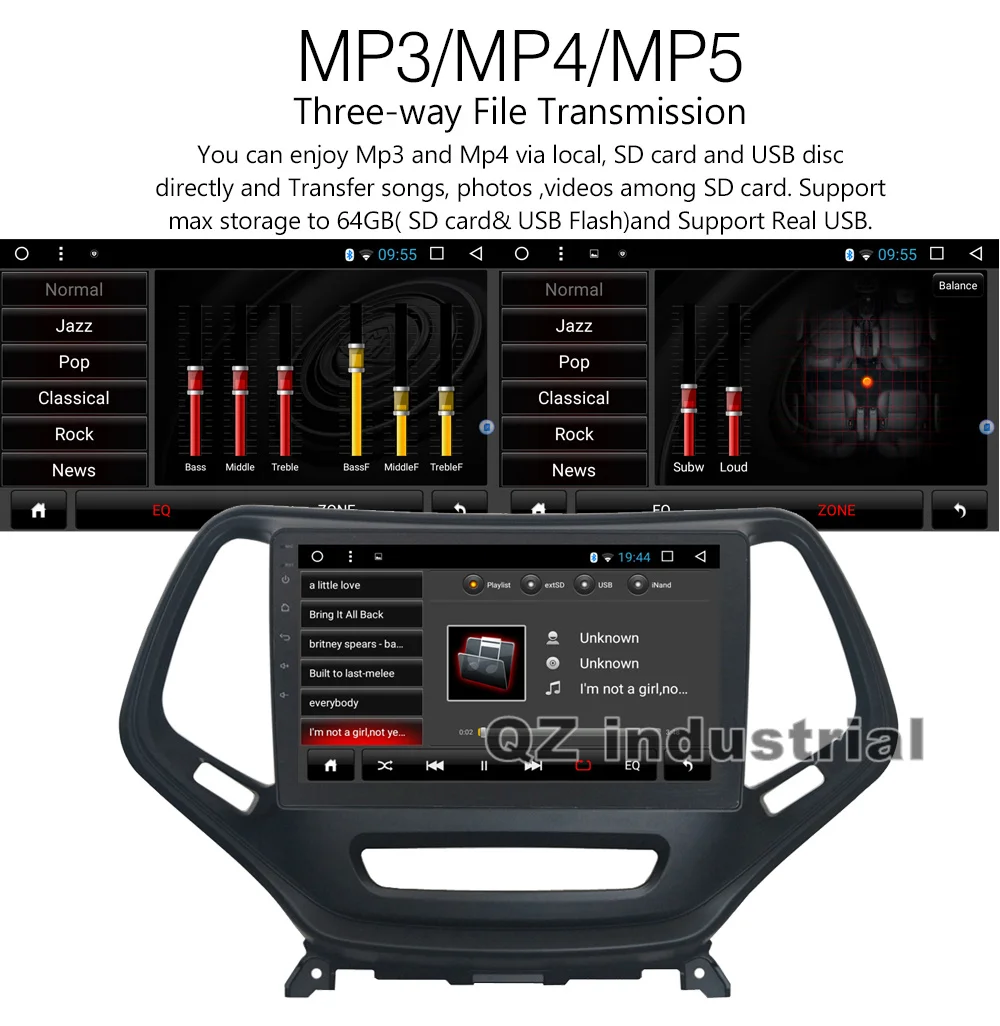 Discount QZ industrial HD 10.1" 8core Android 8.1 T8 for JEEP Cherokee car DVD player with 3G 4G GPS WIFI Navigation BT Radio RDS SWC Map 4 Discount QZ industrial HD 10.1" 8core Android 8.1 T8 for JEEP Cherokee car DVD player with 3G 4G GPS WIFI Navigation BT Radio RDS SWC Map 4