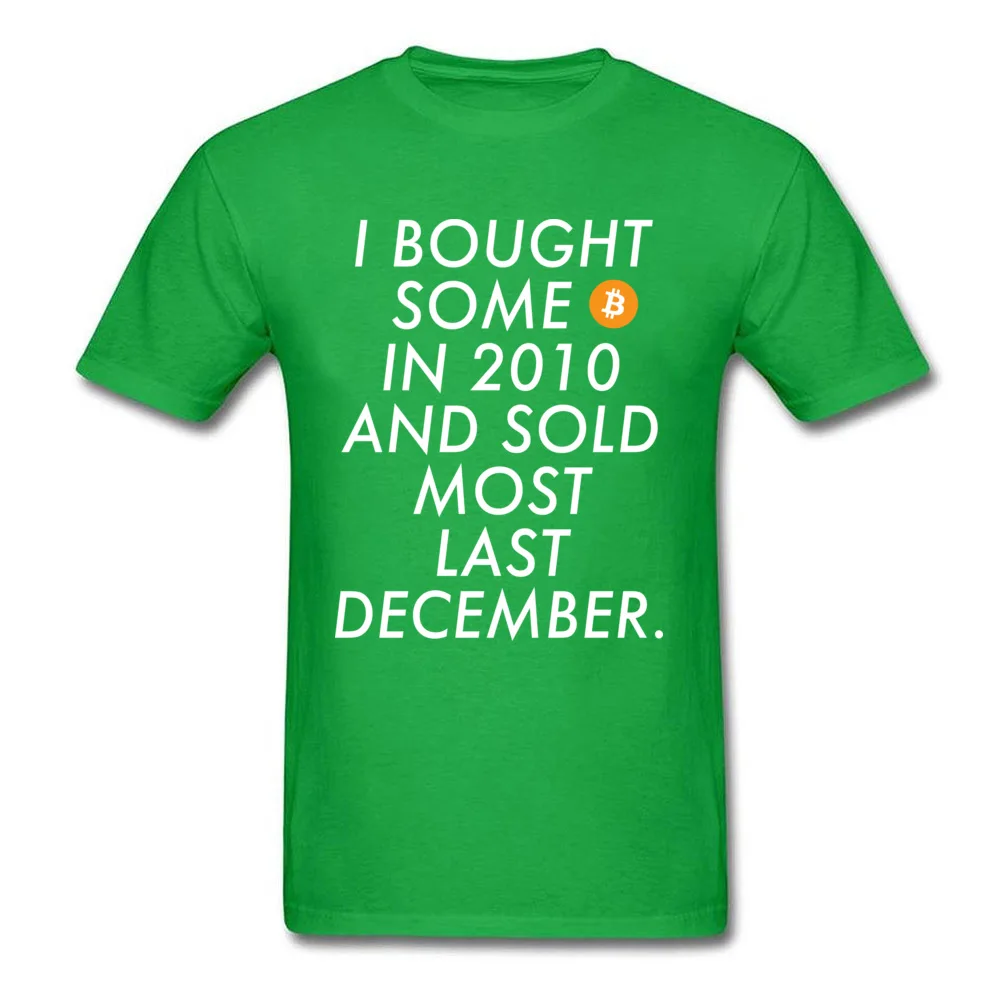 Latest Men's Top T-shirts bitcoin investor Customized Tops T Shirt Summer/Fall 100% Cotton Round Neck Top T-shirts Short Sleeve bitcoin investor green