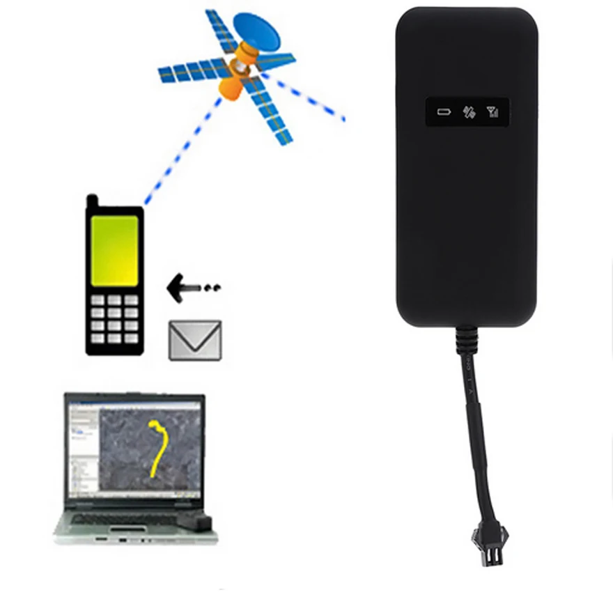 Mini Gps Tracker GT02A Realtime Car Motorcycle GSM GPRS GPS Tracker