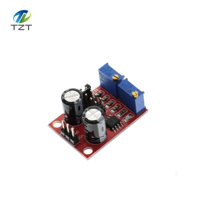 

1PCS NE555 pulse frequency duty cycle adjustable module,square/rectangular wave signal generator,stepping motor driver