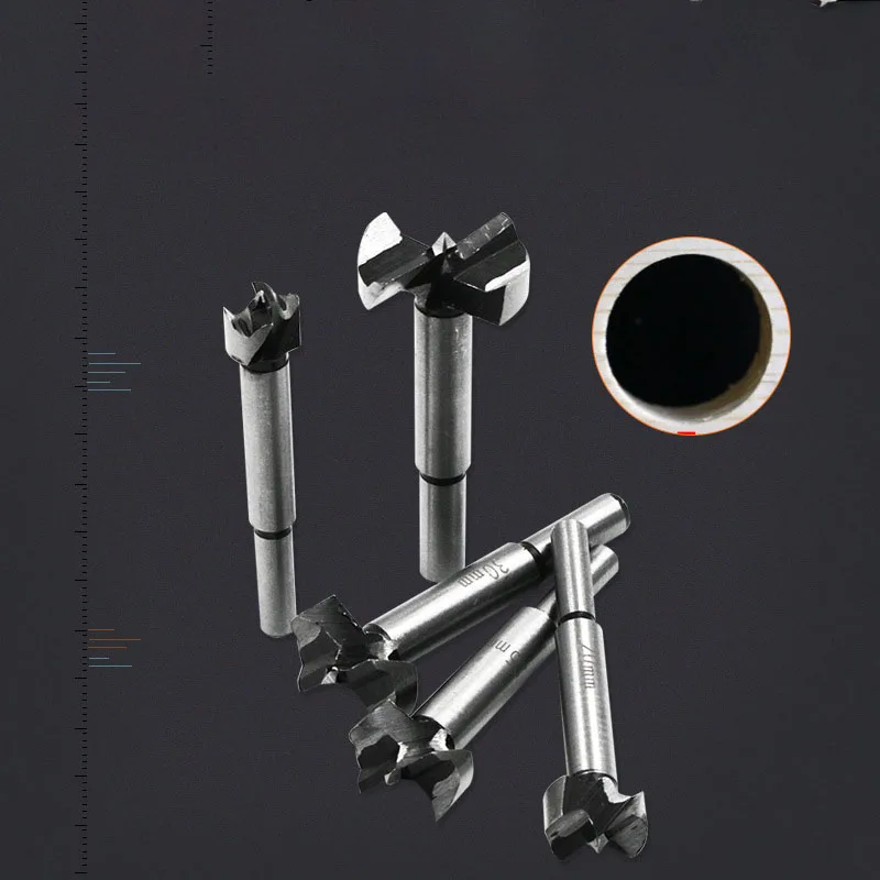 5pcs/set Drill Bit Set 15/20/25/30/35mm Wood Drills Wood Boring Hole Saw Cutter Tool Power Tools with Round Shank 5pcs/set Drill Bit Set 15/20/25/30/35mm Wood Drills Wood Boring Hole Saw Cutter Tool Power Tools with Round Shank