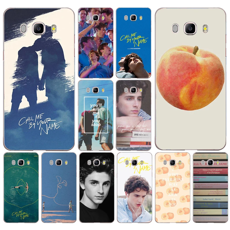 

054FG Call Me by Your Name Soft Silicone Tpu Cover phone Case for Samsung j3 j5 j7 2016 2017 j330 j2 j6 Plus 2018