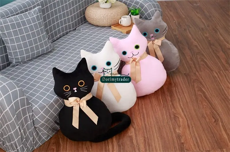 Dorimytrader New Anime Cat Plush Pillow Toys Giant Cuddly Soft Cats Doll Baby and Lover Present 100cm 39inches DY61669 (9)_1