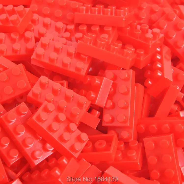 

Building Blocks 300 pcs DIY 2*4 holes Diamond particles Creative Bricks Toys Diamond Blocks Educational Compatible Bricks