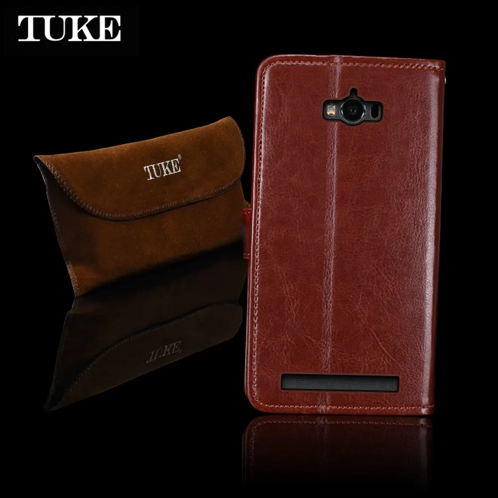 

TUKE For Asus Zenfone Max ZC550KL Case ZC 550KL Cover ZC 550 KL Flip Leather Case Cover For Asus ZC550KL Smartphone Wallet Case