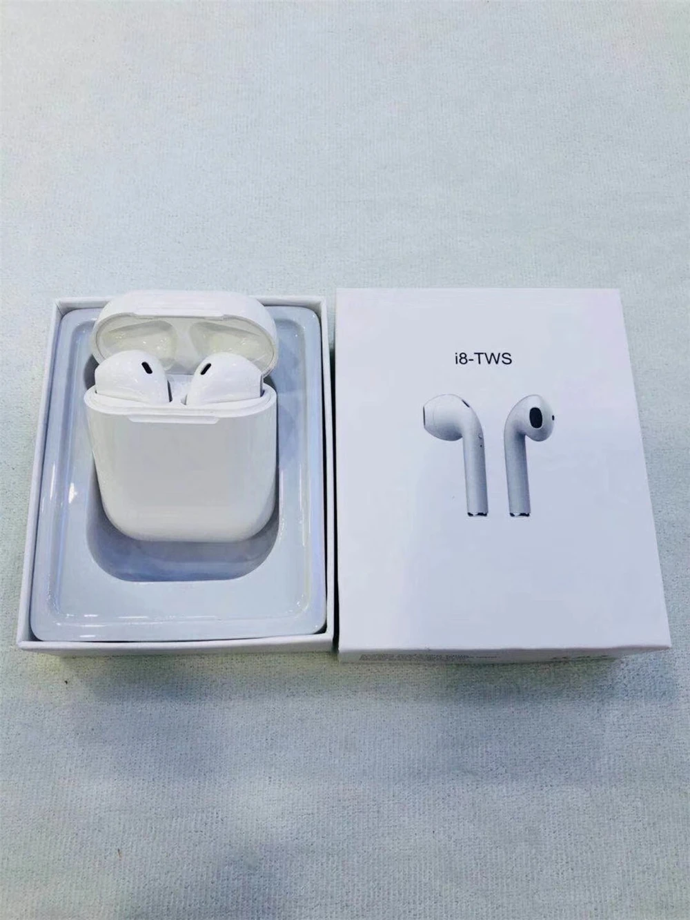 Новейшая I8 TWS Bluetooth 4,2 Беспроводная мини-гарнитура в уши бинауральная гарнитура зарядное устройство беспроводные наушники