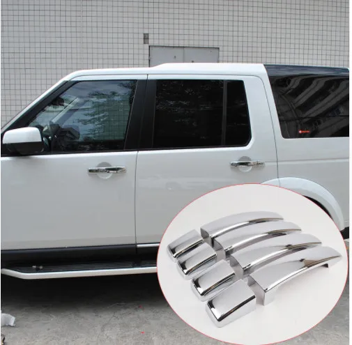Хромированная крышка ручки двери подходит для 2006 10 Land Rover Freelander 2 LR2 Discovery 3 LR3 Range Sport
