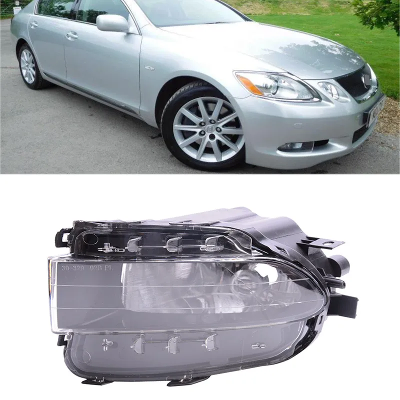 

CAPQX Driving Front Fog Light lamp 81221-30280 81211-30310 For GS430 GS350 GS460 GS300 GS350 GS430 GS450H 3UZ-FE 2005 2006 2007