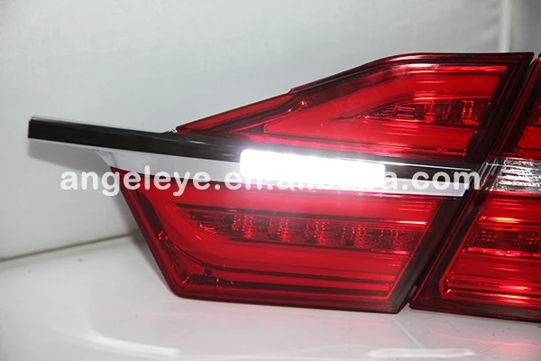 Для Toyota Camry LED Фонарь красного цвета с лазерной противотуманных фар- год bw