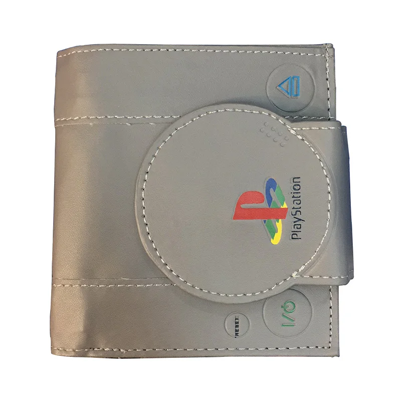 H27 Горячие 3D дизайн игры кошелек аниме мультфильм Playstation кошельки из ПВХ для студентов мальчик девочка деньги монета держатель короткий кошелек - Цвет: H27