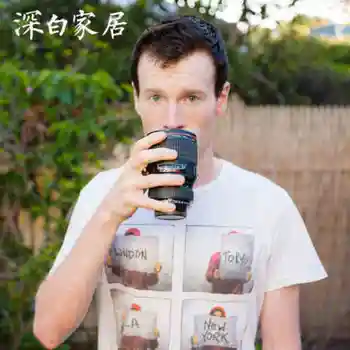 

Candice guo plastic cup funny birthday christmas gift creative tea container toy cuplens camera model lens shape mug teacup 1pc