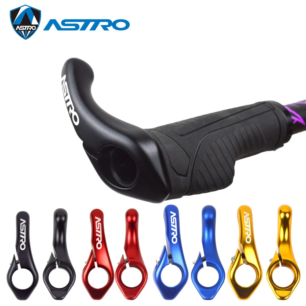 Astro велосипедная рукоятка эргономичная противоскользящая резиновая рукоятка замок-на крышке руль велосипеда 3D Алюминий MTB шоссейные велосипедные части