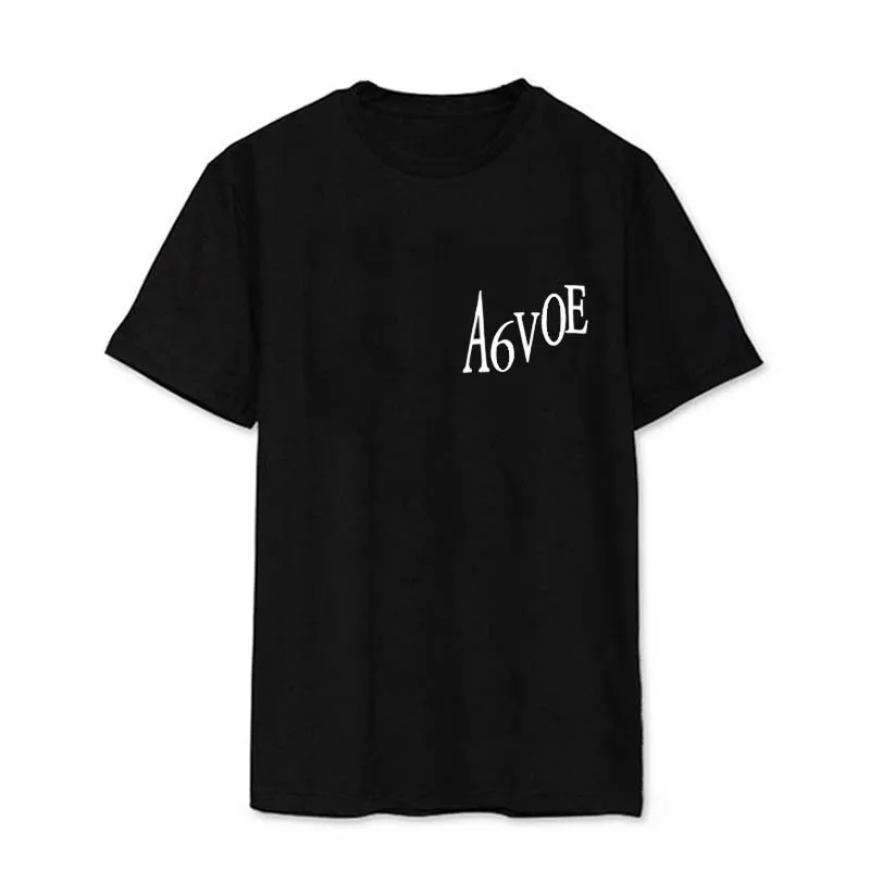 ALIPOP Kpop AOMG A6OVE JAY PARK альбом рубашки хип-хоп Повседневная Свободная одежда футболка Топы с короткими рукавами футболка DX518