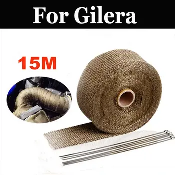 

15m Car Motorcycle Exhasut Pipe Reflective Insulation For Gilera Freestyle 125 Fuogo 500 Kk125 Nexus 500 Ngr250 Nordwest 350